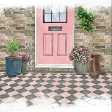 Carnation pink Tile