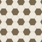 Hexagon mehrfarbig