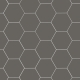 Hexagon einfarbig